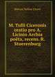 M. Tulli Ciceronis oratio pro A. Licinio Archia poeta, recens. R. Stuerenburg, Marcus Tullius Cicero 