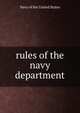 rules of the navy department, Navy of the United States 