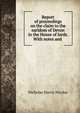 Report of proceedings on the claim to the earldom of Devon in the House of lords. With notes and ., Nicolas, Nicholas Harris Sir 