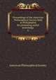 Proceedings of the American Philosophical Society held at Philadelphia for promoting useful knowledge. 6, American Philosophical Society 