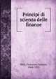 Principi di scienza delle finanze, Nitti, Francesco Saverio, 1868-1953 