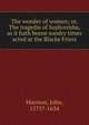 The wonder of women; or, The tragedie of Sophonisba, as it hath beene sundry times acted at the Blacke Friers, Marston, John, 1575?-1634 
