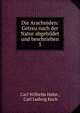 Die Arachniden: Getreu nach der Natur abgebildet und beschrieben. 5, Carl Wilhelm Hahn , Carl Ludwig Koch 