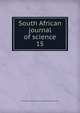 South African journal of science. 15, South African Association for the Advancement of Science 