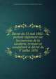 Decret du 31 mai 1882 : portant reglement sur les exercices de la cavalerie, revisant et completant le decret du 17 juillet 1876, France. Minist?re de la guerre,France. President (1879-1887 : Gr?vy) 