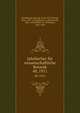 Jahrbcher fr wissenschaftliche Botanik. 49, 1911, Strasburger, Eduard, 1844-1912,Fitting, Hans, 1877-,Pringsheim, N. (Nathanael), 1823-1894,Pfeffer, W. (Wilhelm), 1845-1920 