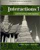 Interactions One: Listening & Speaking TM, Thrush 