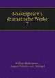 Shakespeare's dramatische Werke, Уильям Шекспир 