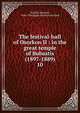 The festival-hall of Osorkon II : in the great temple of Bubastis (1897-1889). 10, Naville, Edouard, 1844-1926,Egypt Exploration Fund 
