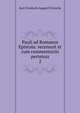 Pauli ad Romanos Epistola: recensuit et cum commentariis pertetuis. 2, Karl Friedrich August Fritzsche 