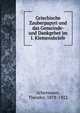 Griechische Zauberpapyri und das Gemeinde- und Dankgebet im I. Klemensbriefe, Schermann, Theodor, 1878-1922 