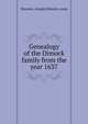 Genealogy of the Dimock family from the year 1637, Marsters, Joseph Dimock, comp 
