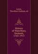 History of Waterbury, Vermont, 1763-1915, Lewis, Theodore Graham, ed 