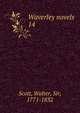 Waverley novels. 14, Scott, Walter, Sir, 1771-1832 