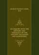 AN INQUIRY INTO THE HISTORY AND THEOLOGY OF THE ANCIENT VALLENSES AND ALBIGENSES;, Faber George Stanley 