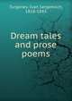 Dream tales and prose poems, И. С. Тургенев 