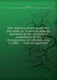 The relations of the town and the state. An historical address delivered at the centennial celebration of the incorporation of Littleton, July 4, 1884 . . . with an appendix, Batchellor, Albert Stillman. [from old catalog],YA Pamphlet Collection (Library of Congress) DLC [from old catalog] 