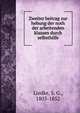 Zweiter beitrag zur hebung der noth der arbeitenden klassen durch selbsthilfe, Liedke, S. G., 1803-1852 