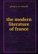 the modern literature of france, George W. M. Reynolds 