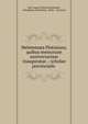 Meletemata Plotiniana, quibus memoriam anniversariam inauguratae .: scholae provincialis ., Karl August Heinrich Steinhart, Schulpforte (Naumberg, Halle , Germany) 