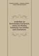 Andenken an Bartolomaus Fischenich, meist aus Briefen Friedrichs von Schiller und Charlottens ., Schiller Friedrich 