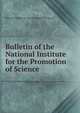 Bulletin of the National Institute for the Promotion of Science, National Institute for the Promotion of Science 