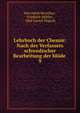 Lehrbuch der Chemie: Nach des Verfassers schwedischer Bearbeitung der blde .. 9, J?ns Jakob Berzelius , Friedrich W?hler , Olof Gustaf ?ngren 