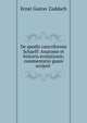 De apodis cancriformis Schaeff: Anatome et historia evolutionis; commentatio guam scripsit ., Ernst Gustav Zaddach 