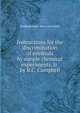 Instructions for the discrimination of minerals by simple chemical experiments, tr. by R.C. Campbell, Wolfgang Franz Xaver von Kobell 
