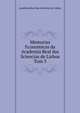 Memorias Economicas da Academia Real das Sciencias de Lisboa. Tom 3, Academia Real das Sciencias de Lisboa 