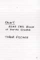 Don't Read This Book If You're Stupid, Тибор Фишер 