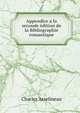 Appendice a la seconde edition de la Bibliographie romantique, Charles Asselineau 