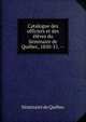 Catalogue des officiers et des eleves du Seminaire de Quebec, 1850-51. --, Seminaire de Quebec 