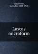 Lascas microform, Diaz Miron, Salvador, 1853-1928 