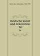 Deutsche kunst und dekoration. 34, Koch, Alex. (Alexander), 1860-1939 