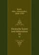 Deutsche kunst und dekoration. 35, Koch, Alex. (Alexander), 1860-1939 