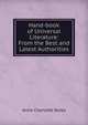 Hand-book of Universal Literature: From the Best and Latest Authorities, Anne Charlotte Botta 