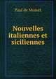 Nouvelles italiennes et siciliennes, Paul de Musset 