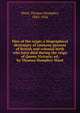 Men of the reign; a biographical dictionary of eminent persons of British and colonial birth who have died during the reign of Queen Victoria; ed. by Thomas Humphry Ward, Ward, Thomas Humphry, 1845-1926 