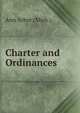 Charter and Ordinances, Ann Arbor (Mich.). 