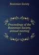 Proceedings of the Bostonian Society, annual meeting. 11, Bostonian Society 