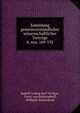 Sammlung gemeinverstndlicher wissenschaftlicher Vortrge. 8, nos. 169-192, Rudolf Ludwig Karl Virchow, Franz von Holtzendorff, Wilhelm Wattenbach 