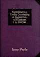 Mathematical Tables Consisting of Logarithms of Numbers 1 to 108000 ., James Pryde 