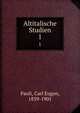 Altitalische Studien. 1, Pauli, Carl Eugen, 1839-1901 