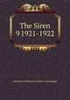 The Siren. 9 1921-1922, University of Illinois at Urbana-Champaign 