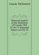 Sessional papers of the Dominion of Canada 1903. 37, No. 9, Sessional Papers no.21b-23, Canada. Parliament 