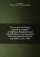 The records of Oxford; including chapters of Nipmuck, Huguenot and English history, accompanied with biographical sketches and notes, 1630-1890, Freeland, Mary de Witt. [from old catalog] 