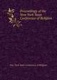 Proceedings of the New York State Conference of Religion, New York State Conference of Religion 