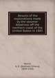 .Results of the explorations made by the steamer Albatross off the northern coast of the United States in 1883, A. E. Verrill 