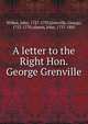 A letter to the Right Hon. George Grenville, Wilkes, John, 1727-1797,Grenville, George, 1712-1770,Almon, John, 1737-1805 